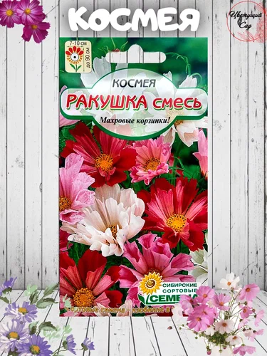 Семена космея ракушка смесь 5г
